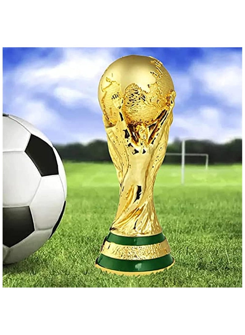 Golden Resin Football Trophy Champion Gold Trophy World Cup Fans Football Competition - Image 3